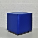 Банкетка куб (синий)