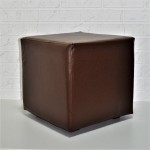 Банкетка куб (коричневый)